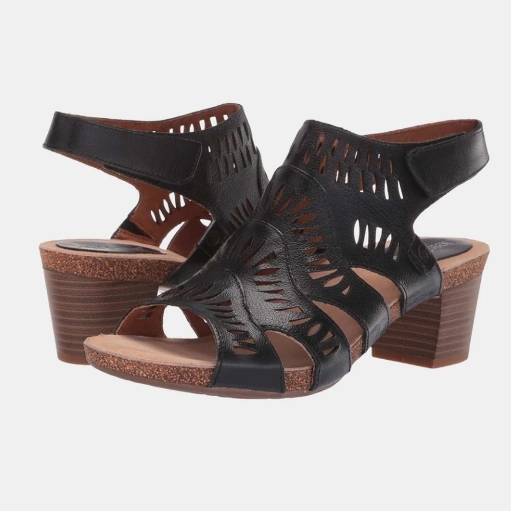 Josef Seibel Women Sunny 02  Leather Slingback Sandals shoes sz 41/9.5-10